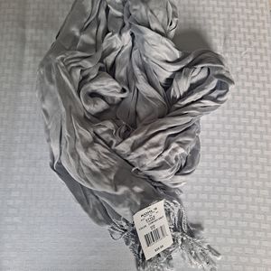 Silver Silky Scarf - Kohls